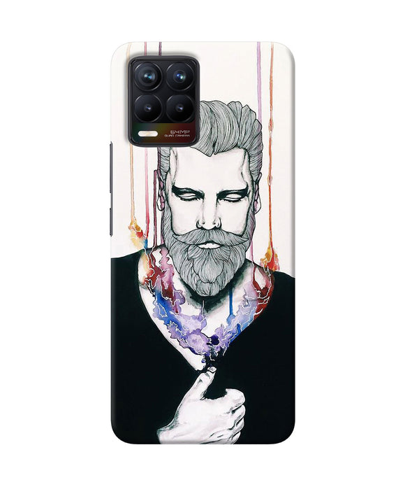 Beard man character Realme 8/8 Pro Back Cover