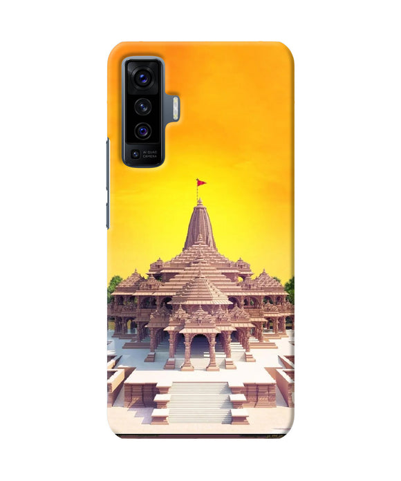 Ram Mandir Ayodhya Vivo X50 Back Cover