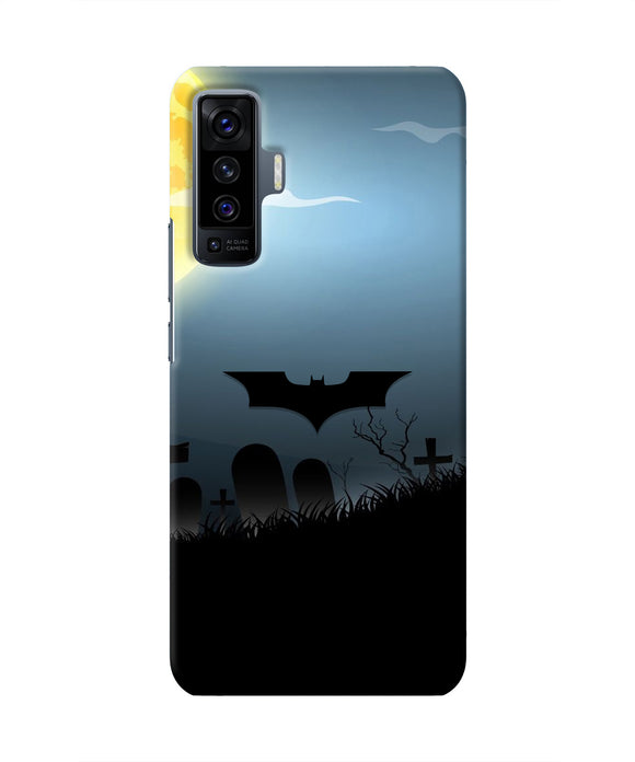 Batman Scary cemetry Vivo X50 Real 4D Back Cover