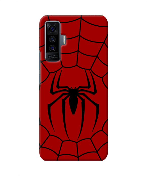 Spiderman Web Vivo X50 Real 4D Back Cover