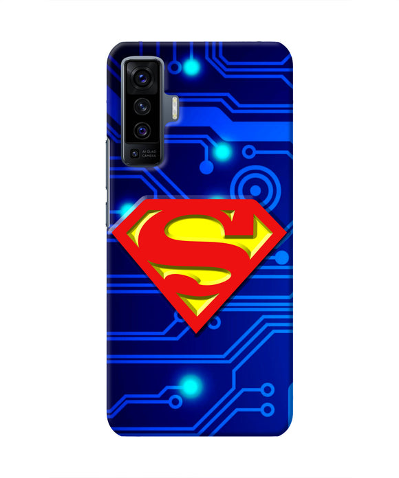 Superman Abstract Vivo X50 Real 4D Back Cover