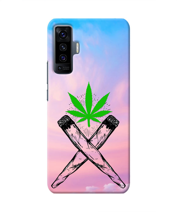 Weed Dreamy Vivo X50 Real 4D Back Cover