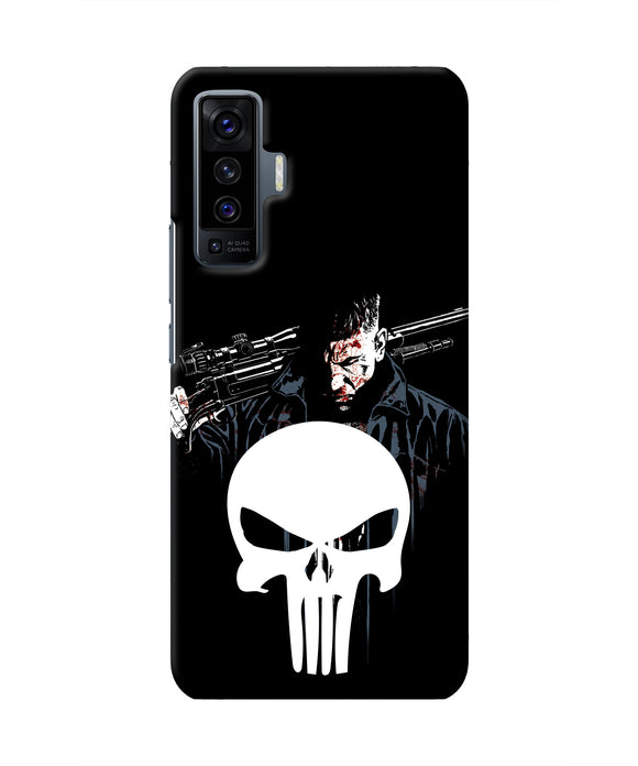 Punisher Character Vivo X50 Real 4D Back Cover