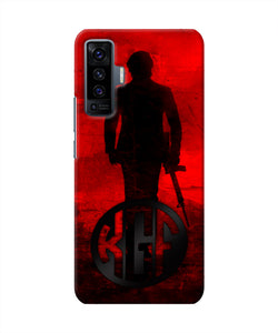 Rocky Bhai K G F Chapter 2 Logo Vivo X50 Real 4D Back Cover