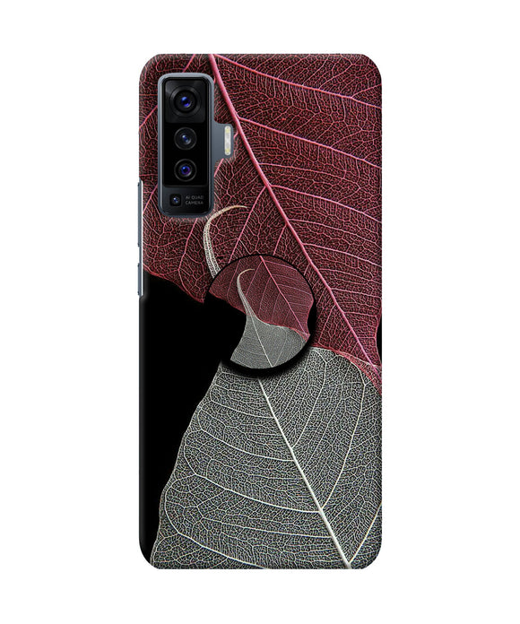 Leaf Pattern Vivo X50 Pop Case