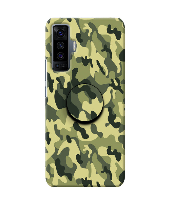 Camouflage Vivo X50 Pop Case