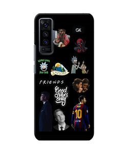 Positive Characters Vivo X50 Back Cover