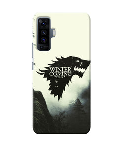 Winter coming stark Vivo X50 Back Cover