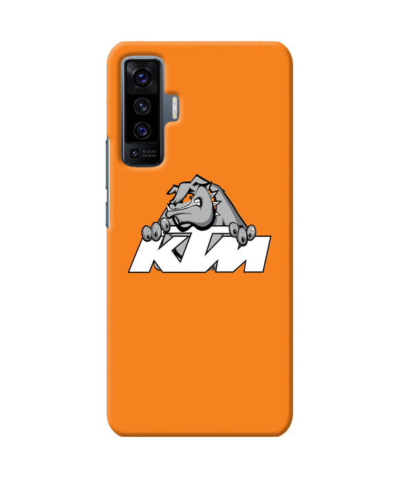 KTM dog logo Vivo X50 Back Cover