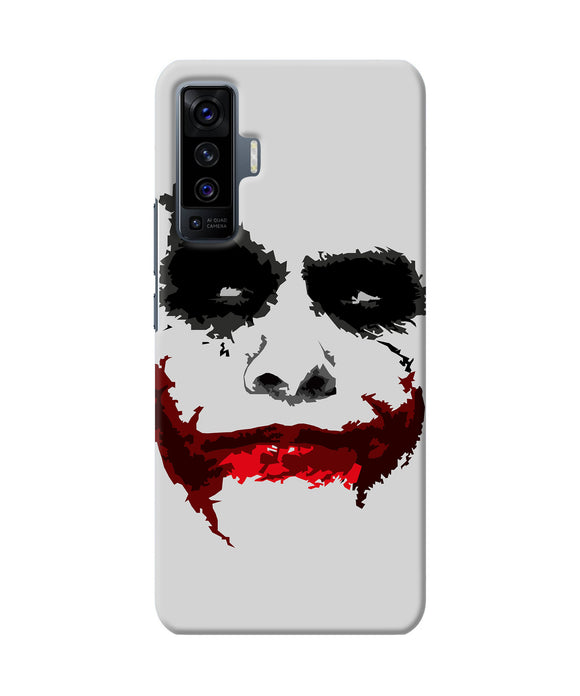 Joker dark knight red smile Vivo X50 Back Cover