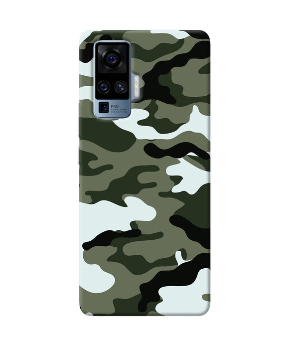 Camouflage Vivo X50 Pro Back Cover