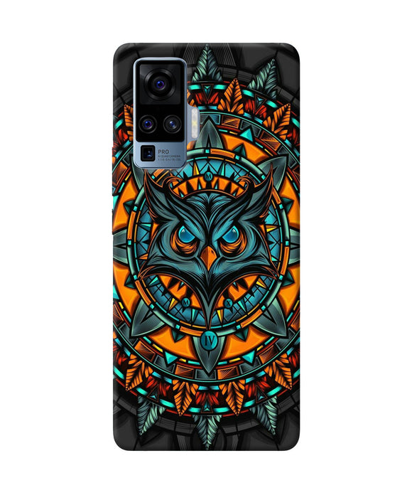 Angry Owl Art Vivo X50 Pro Back Cover
