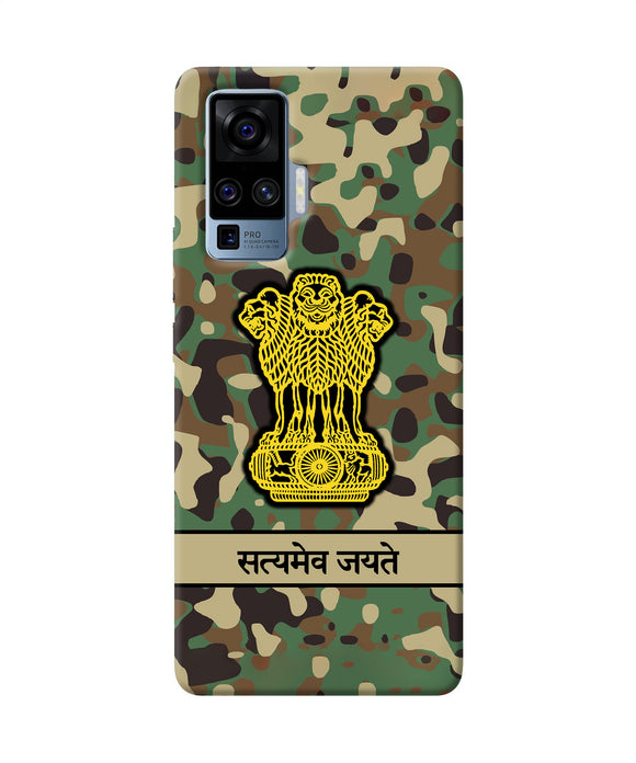 Satyamev Jayate Army Vivo X50 Pro Back Cover