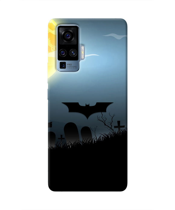 Batman Scary cemetry Vivo X50 Pro Real 4D Back Cover