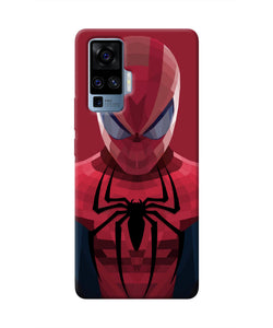 Spiderman Art Vivo X50 Pro Real 4D Back Cover