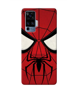 Spiderman Face Vivo X50 Pro Real 4D Back Cover