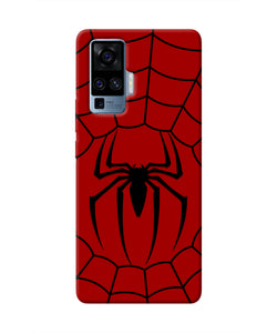 Spiderman Web Vivo X50 Pro Real 4D Back Cover