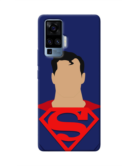 Superman Cape Vivo X50 Pro Real 4D Back Cover