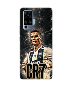 CR7 Dark Vivo X50 Pro Real 4D Back Cover