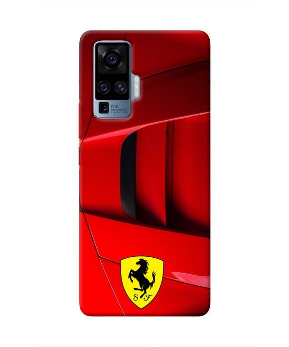 Ferrari Car Vivo X50 Pro Real 4D Back Cover