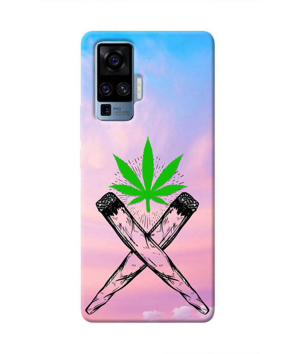 Weed Dreamy Vivo X50 Pro Real 4D Back Cover