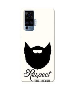 Respect the Beard Vivo X50 Pro Real 4D Back Cover