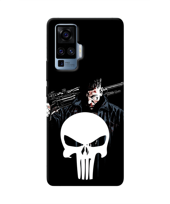 Punisher Character Vivo X50 Pro Real 4D Back Cover