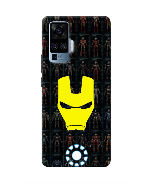 Iron Man Suit Vivo X50 Pro Real 4D Back Cover