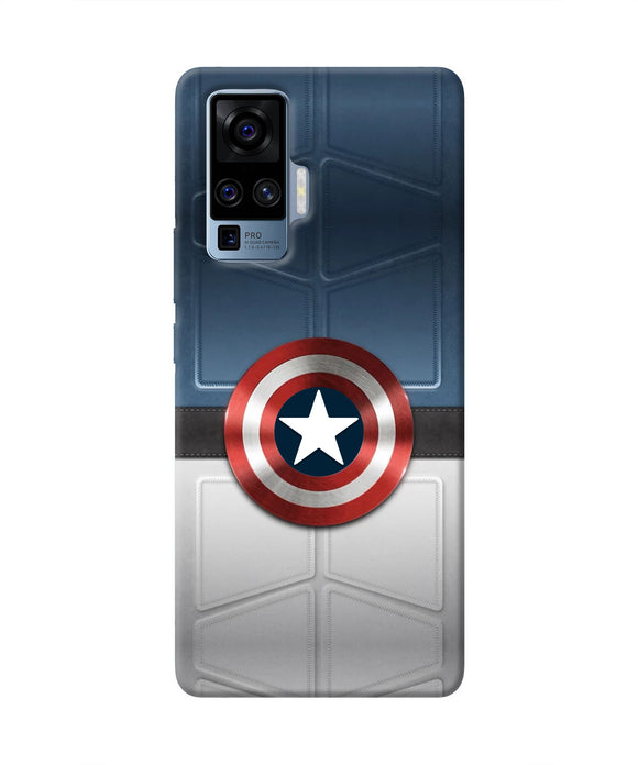 Captain America Suit Vivo X50 Pro Real 4D Back Cover