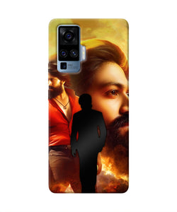 Rocky Bhai Walk Vivo X50 Pro Real 4D Back Cover