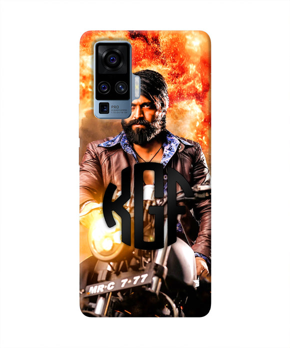 Rocky Bhai on Bike Vivo X50 Pro Real 4D Back Cover