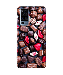Chocolates Vivo X50 Pro Pop Case