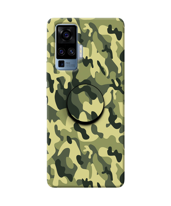Camouflage Vivo X50 Pro Pop Case