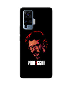 Money Heist Professor Sketch Vivo X50 Pro Back Cover