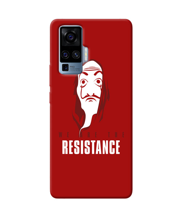 Money Heist Resistance Quote Vivo X50 Pro Back Cover