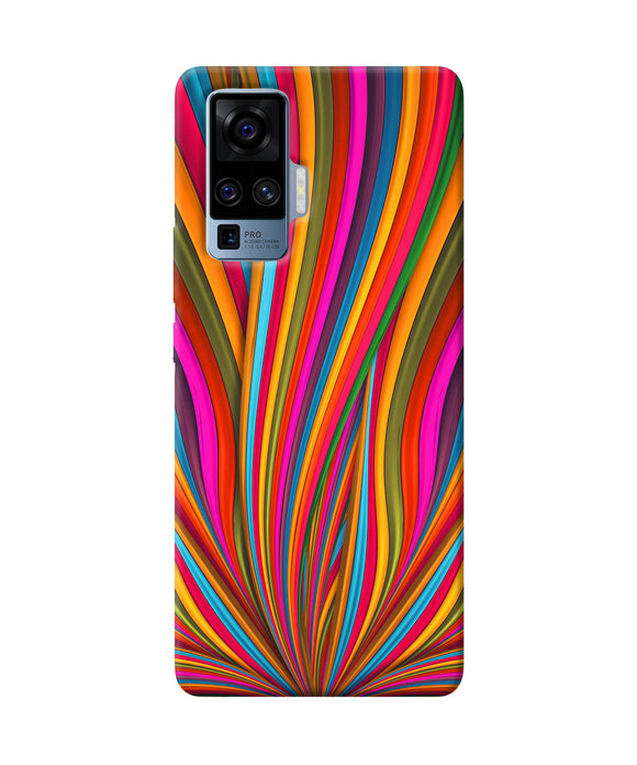 Colorful pattern Vivo X50 Pro Back Cover