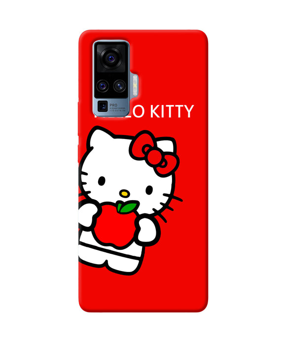 Hello kitty red Vivo X50 Pro Back Cover