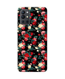 Rose Pattern Oneplus 9R Back Cover