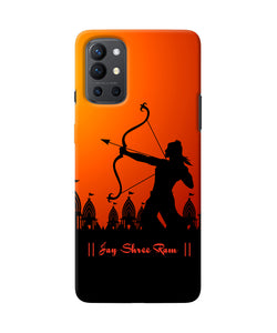 Lord Ram - 4 Oneplus 9R Back Cover