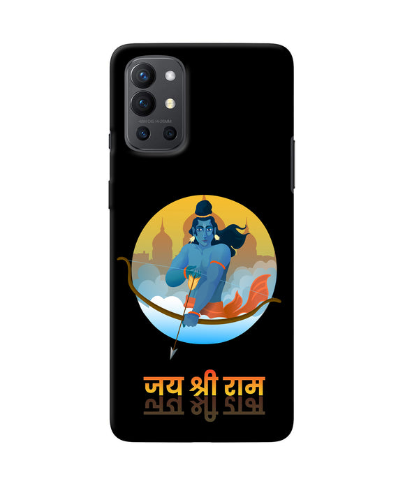 Black Jay Shree Ram Oneplus 9R Back Cover