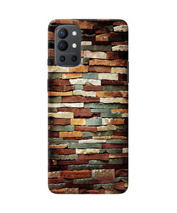 Bricks Pattern Oneplus 9R Back Cover