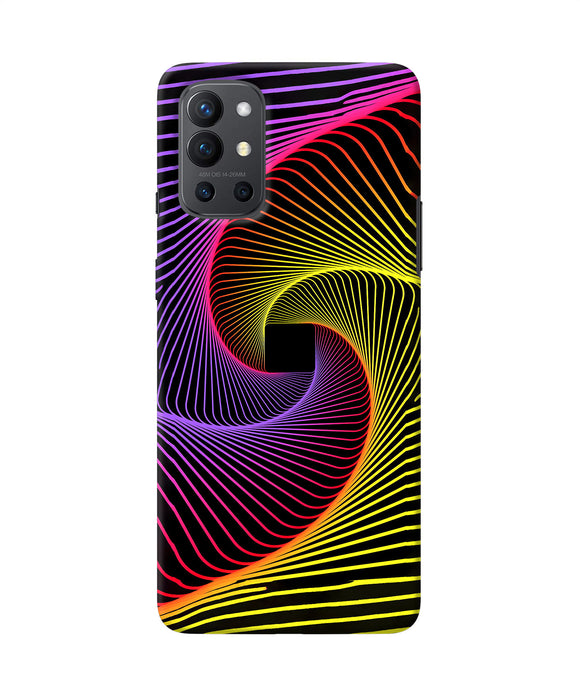 Colorful Strings Oneplus 9R Back Cover