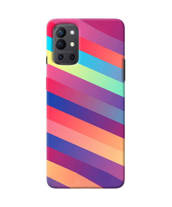 Stripes color Oneplus 9R Back Cover