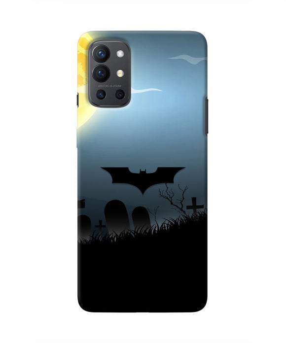 Batman Scary cemetry Oneplus 9R Real 4D Back Cover