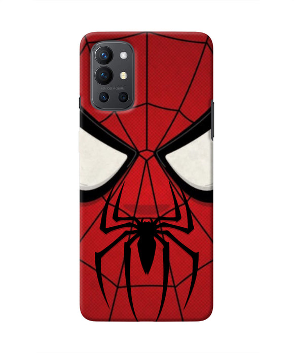 Spiderman Face Oneplus 9R Real 4D Back Cover
