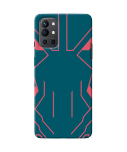 Superman Techno Oneplus 9R Real 4D Back Cover