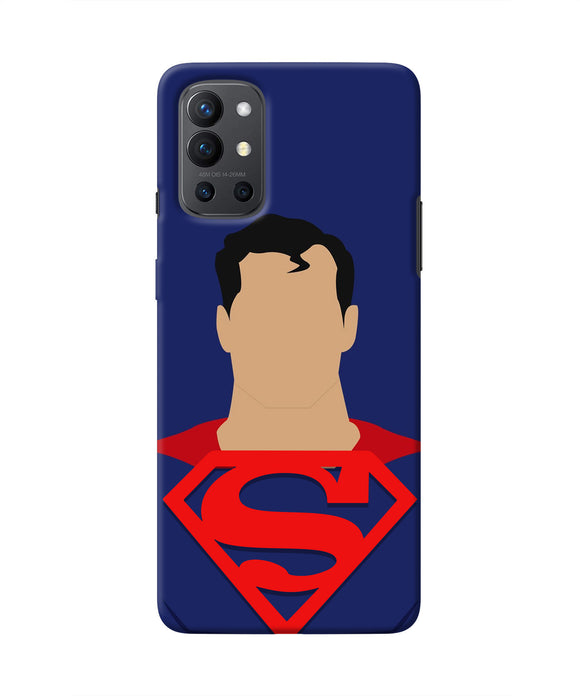 Superman Cape Oneplus 9R Real 4D Back Cover