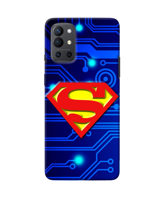 Superman Abstract Oneplus 9R Real 4D Back Cover