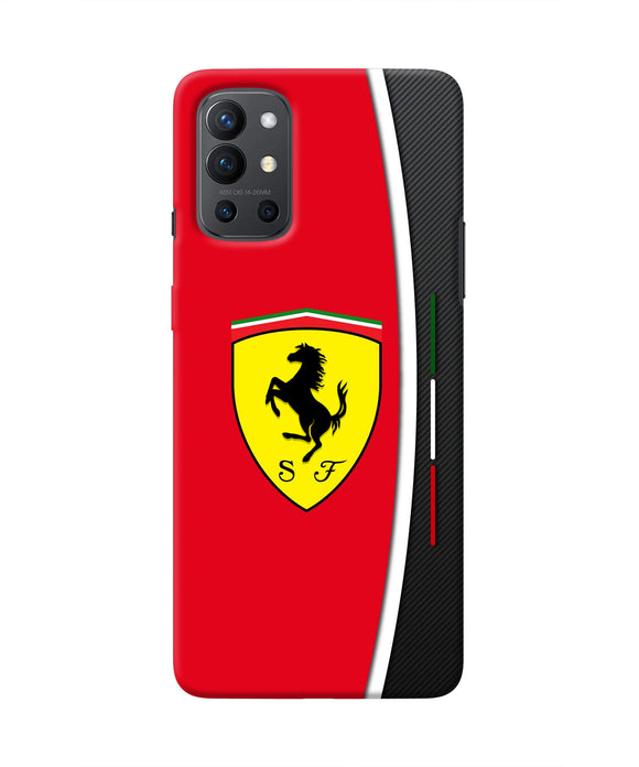 Ferrari Abstract Oneplus 9R Real 4D Back Cover