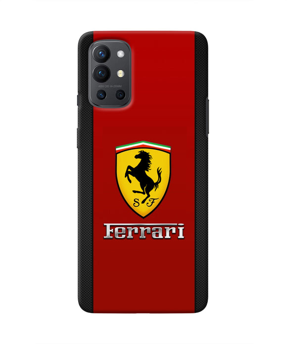 Ferrari Abstract Oneplus 9R Real 4D Back Cover